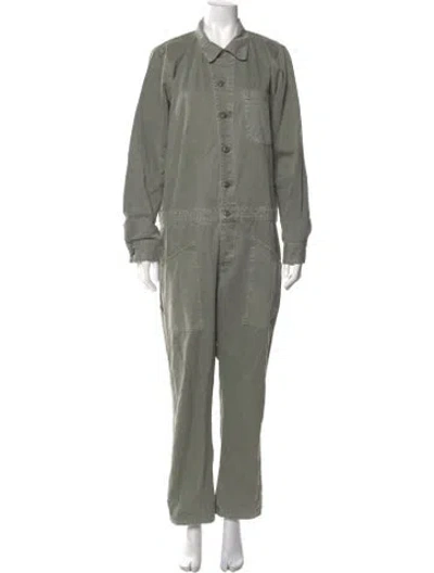 Pre-owned Nsf Jumpsuit In Green