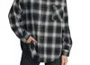 NSF LINDER SHIRT IN GREY PLAID