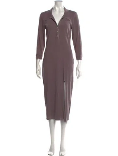 Pre-owned Nsf Long Dress In Purple