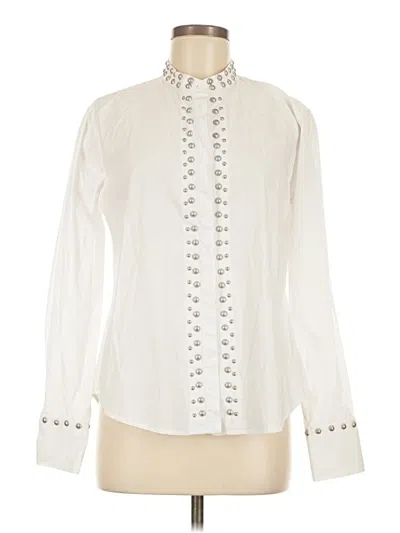 Pre-owned Nsf Long Sleeve Blouse In Ivory