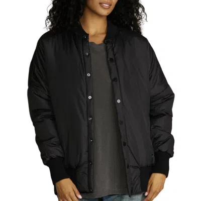 Nsf Luke Bomber Jacket In Black