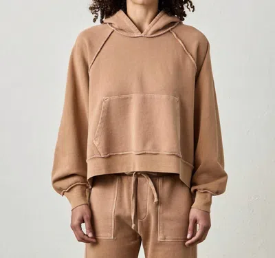 Nsf Luma Oversize Poncho In Faded Caramel In Brown