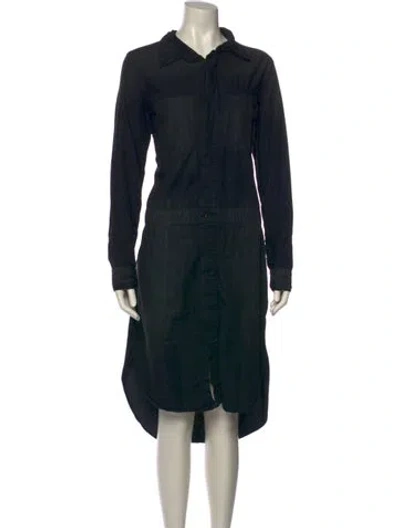 Pre-owned Nsf Midi Length Dress In Black