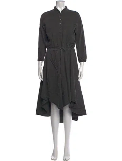 Pre-owned Nsf Midi Length Dress In Grey