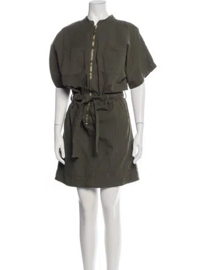 Pre-owned Nsf Mini Dress In Green