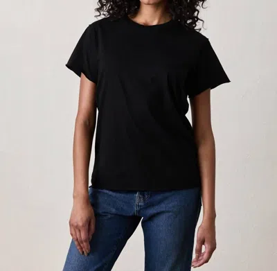 Nsf Moore Slouchy Short Sleeve Crew Tee In Black