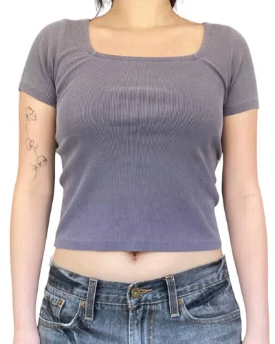 Nsf Noelle Top In Mauve In Multi