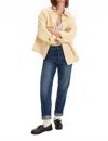 Nsf Owen Mid Rise Slouchy Jean In Rainfall In Neutral