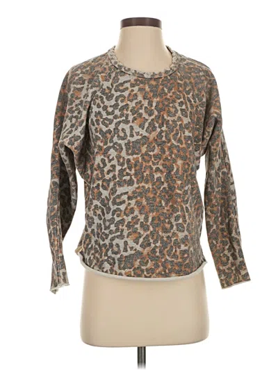 Pre-owned Nsf Pullover Sweater In Brown