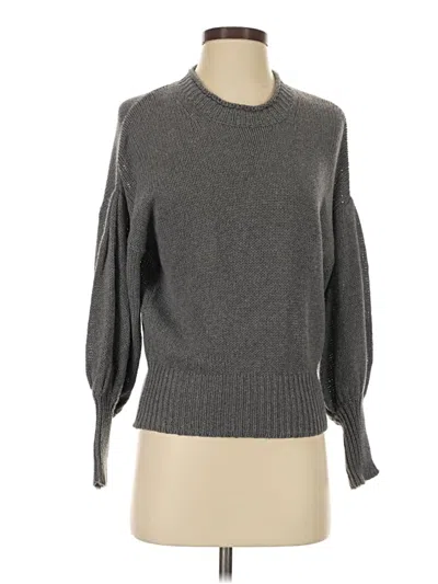 Pre-owned Nsf Pullover Sweater In Gray