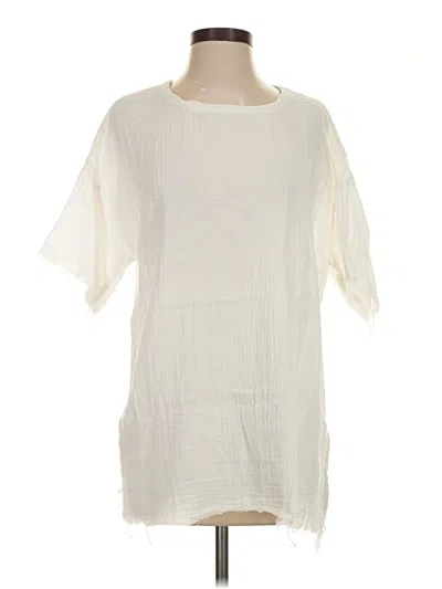 Pre-owned Nsf Short Sleeve Blouse In Ivory