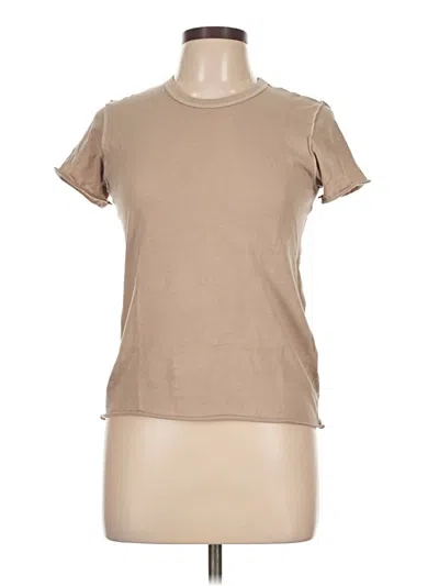 Pre-owned Nsf Short Sleeve T-shirt In Brown
