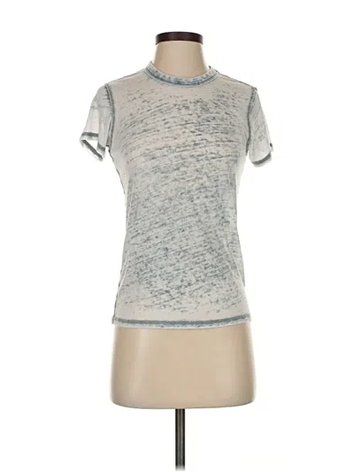 Pre-owned Nsf Short Sleeve Turtleneck In Gray