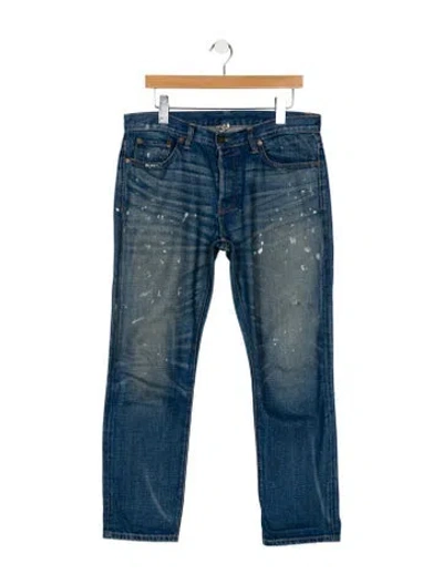 Pre-owned Nsf Skinny Jeans In Blue
