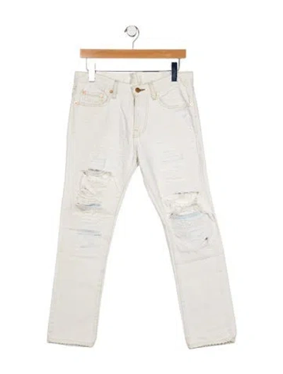 Pre-owned Nsf Slim Fit Jeans In Blue