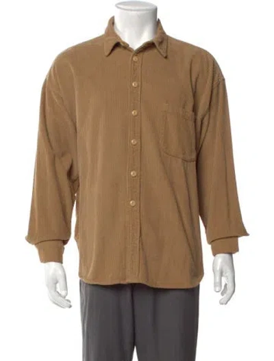 Pre-owned Nsf Striped Long Sleeve Shirt In Neutral