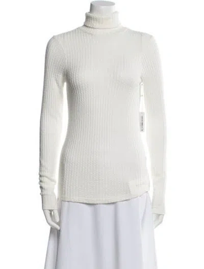 Pre-owned Nsf Turtleneck Sweater W/ Tags In White