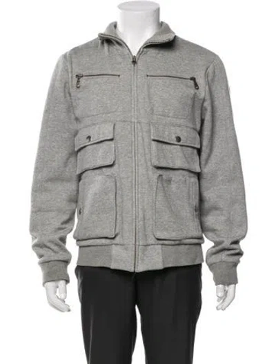 Pre-owned Nsf Utility Jacket In Gray