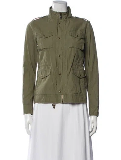 Pre-owned Nsf Utility Jacket In Green