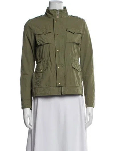 Pre-owned Nsf Utility Jacket In Green