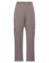 Nsf Woman Pants Light Brown Size S Linen, Rayon In Beige