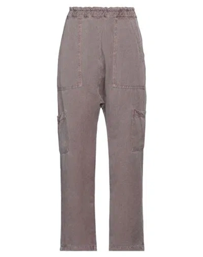 Nsf Woman Pants Light Brown Size S Linen, Rayon In Neutral