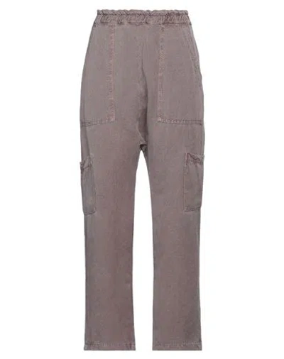 Nsf Woman Pants Light Brown Size S Linen, Rayon In Beige