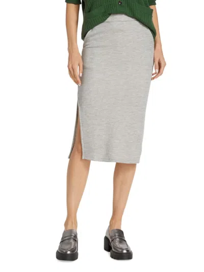 Nsf Women's Bauer Pencil Skirt In Heather Grey