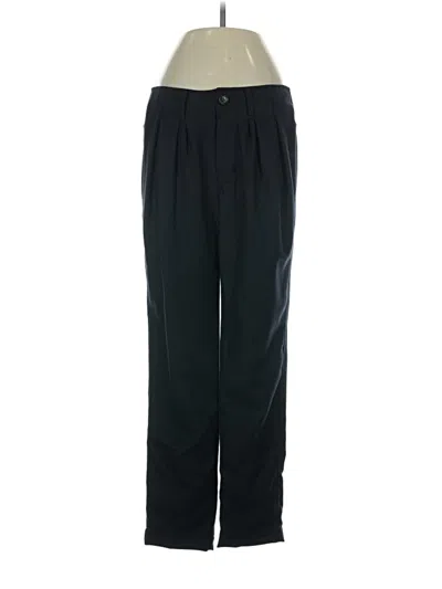Pre-owned Nsf Wool Pants In Black