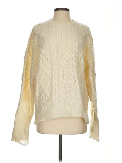 Pre-owned Nsf Wool Sweater In Ivory