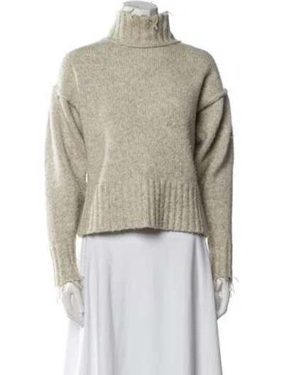 Pre-owned Nsf Wool Turtleneck Sweater In Blue