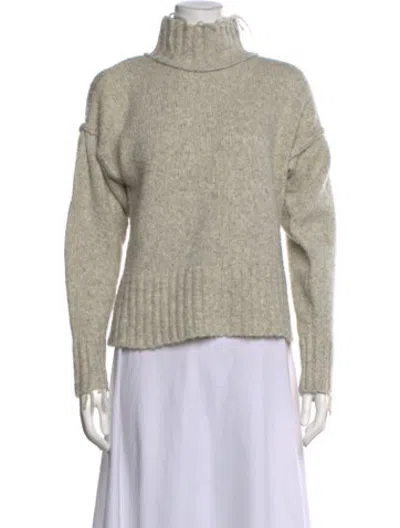 Pre-owned Nsf Wool Turtleneck Sweater In Neutrals