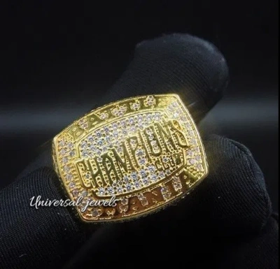 Pre-owned Nsg Buss Down D/vvs Moissanite Customized Bold Ring For Men's Free Gift 925 Silver In White