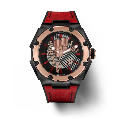 Nsquare Chris Polanco Automatic Red Dial Men's Watch G0471-n23.1