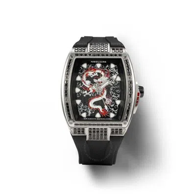 Nsquare Dragon Automatic Black Dial Men's Watch G0566-n57.4