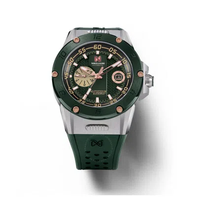 Nsquare Dynamic Race Automatic Green Dial Men's Watch G0553-n61.2