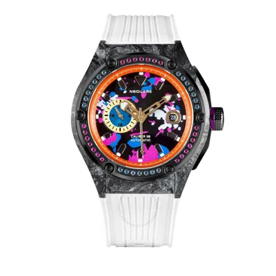 Nsquare Multicoloured Automatic Black Dial Men's Watch G0543-n39.3