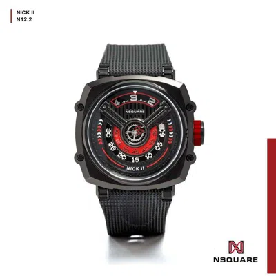 Nsquare Nick Ii Automatic Black Dial Men's Watch G0561-n12.2