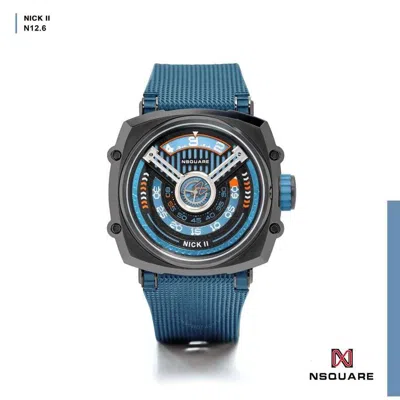 Nsquare Nick Ii Automatic Blue Dial Men's Watch G0561-n12.6