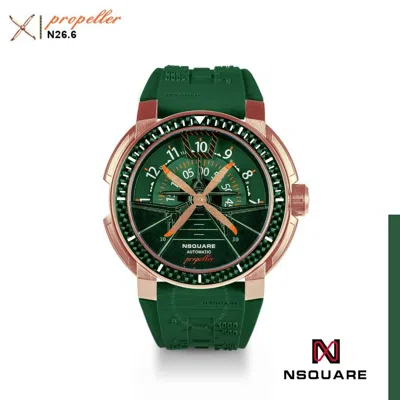 Nsquare Propeller Automatic Green Dial Men's Watch G0512-n26.6