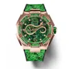 NSQUARE NSQUARE SNAKE AUTOMATIC GREEN DIAL UNISEX WATCH L0471-N11.3