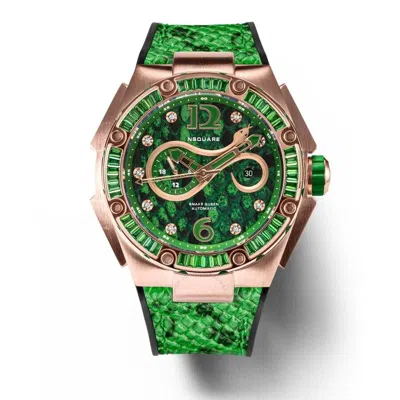 Nsquare Snake Automatic Green Dial Unisex Watch L0471-n11.3