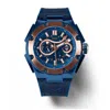 NSQUARE NSQUARE SNAKE KING AUTOMATIC BLUE DIAL MEN'S WATCH G0471-N10.21