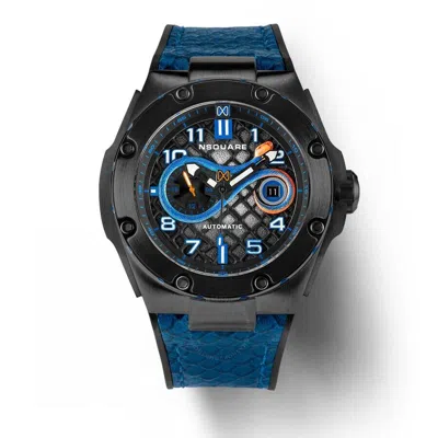 Nsquare Snake Special Automatic Black Dial Men's Watch G0473-n51.6 In Blue