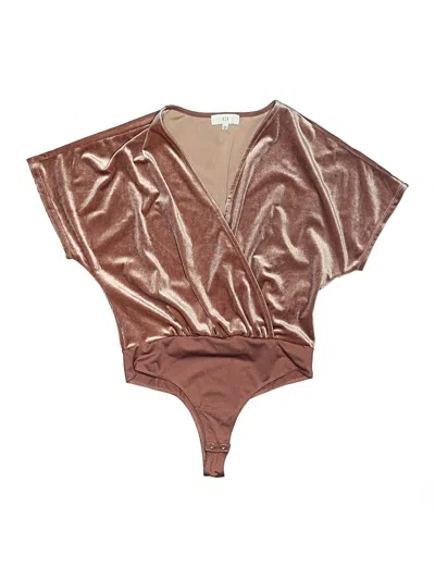 Pre-owned Nsr Bodysuit In Brown