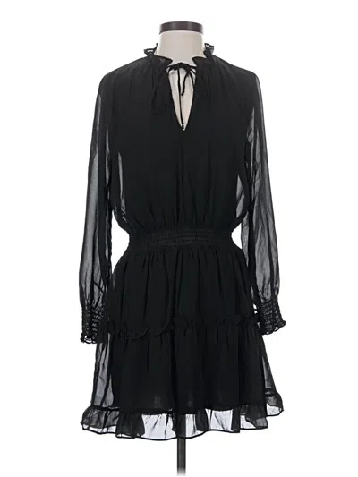 Pre-owned Nsr Casual Dress In Black