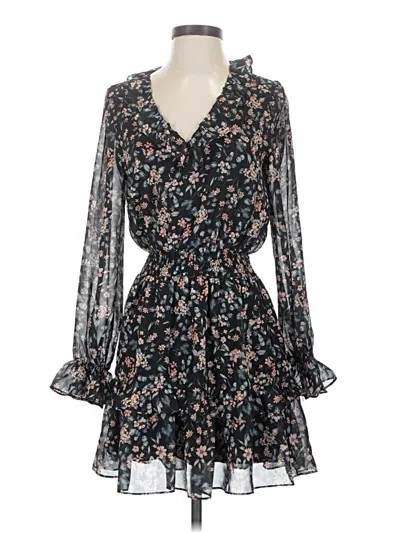 Pre-owned Nsr Casual Dress In Black