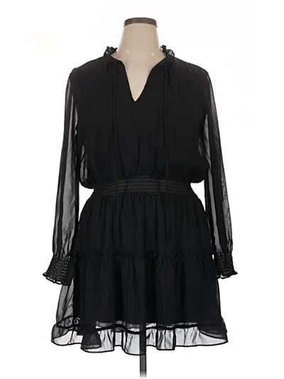 Pre-owned Nsr Casual Dress In Black