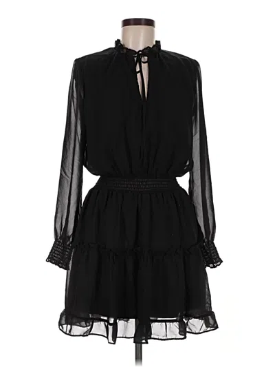Pre-owned Nsr Casual Dress In Black