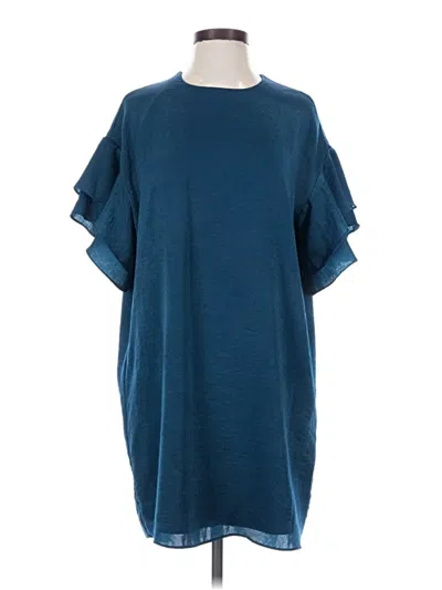 Pre-owned Nsr Casual Dress In Blue